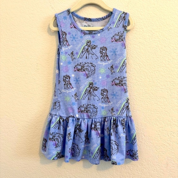 Bundle of Disney Princesses, Frozen and Stitch Nightgowns. Size 4/5 & 6/… - Picture 3 of 17